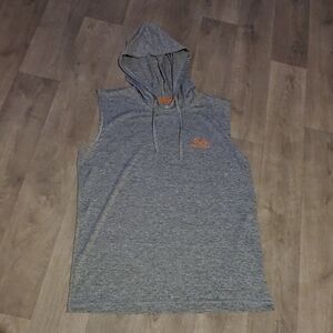 Realtree Gray Sleeveless Hoodie Tank Top